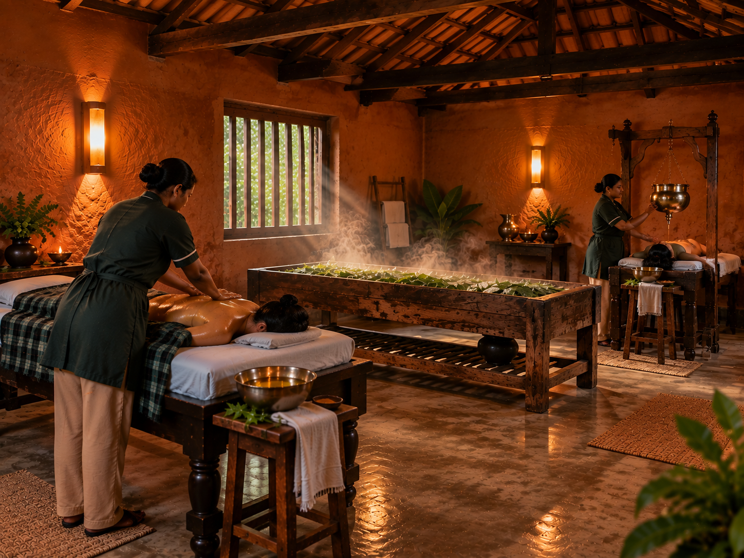 Full Body Massage + Shirodhaara